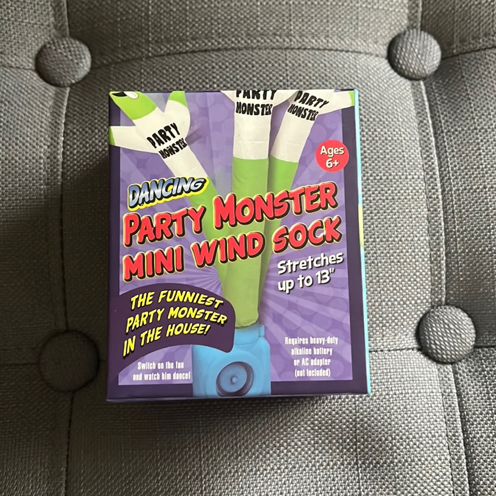 Dancing Party Monster Mini Wind Sock